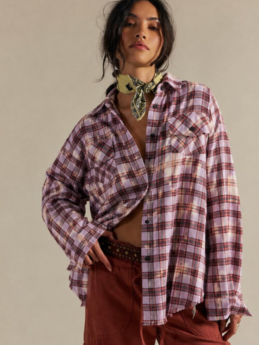 JADED GYPSY CRISP MORNING AIR FLANNEL